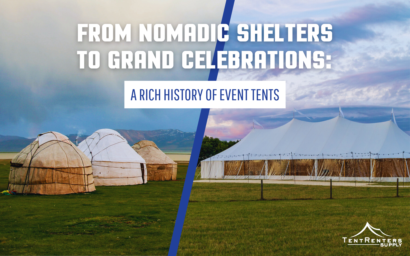 From Nomadic Shelters to Grand Celebrations: A Rich History of Event Tents